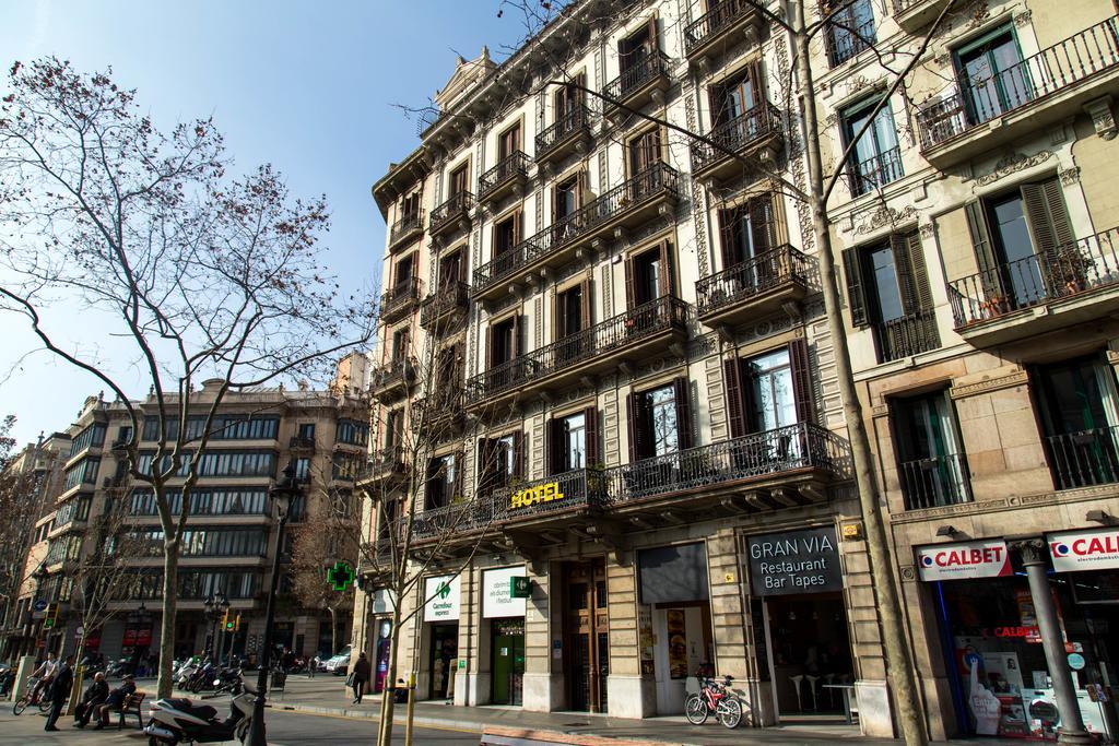 برشلونة فندق سنتر جران فيا المظهر الخارجي الصورة